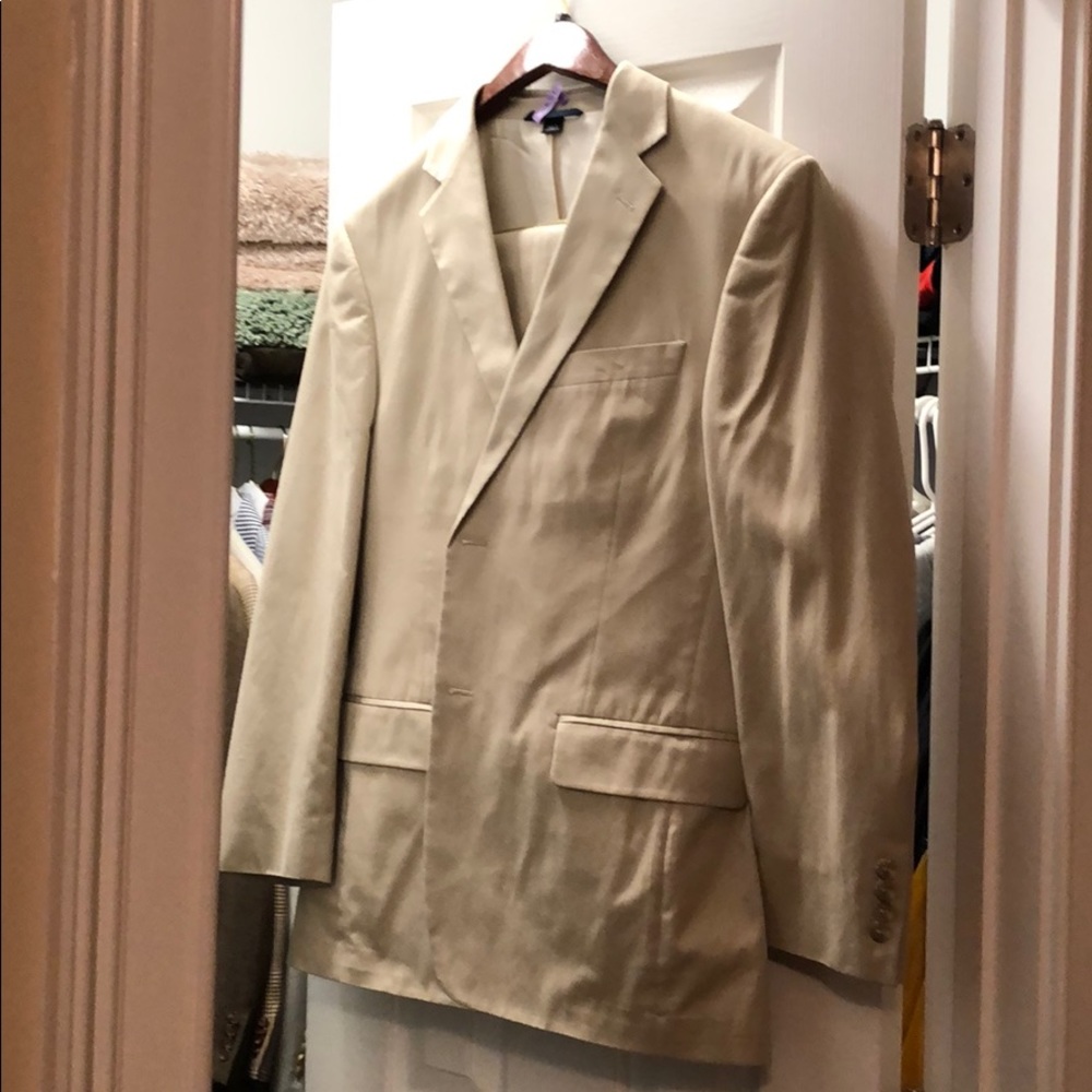 Tan Suit